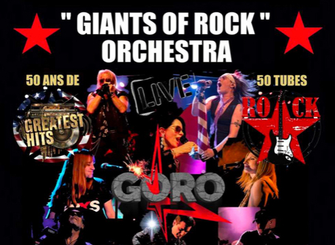 Concert avec Giants of Rock