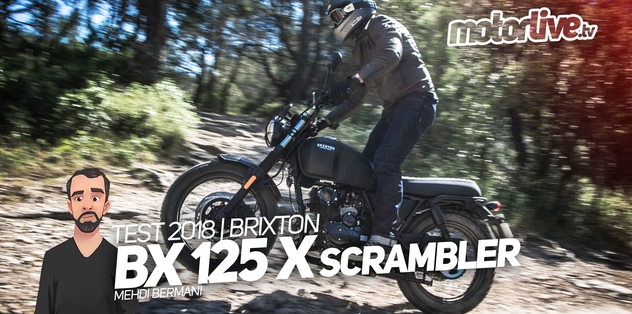 Essai Brixton BX125X : notre vidéo est en ligne !