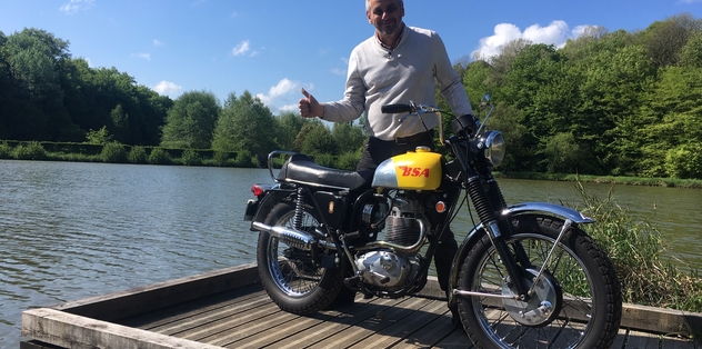 La moto de la semaine : BSA B44VS