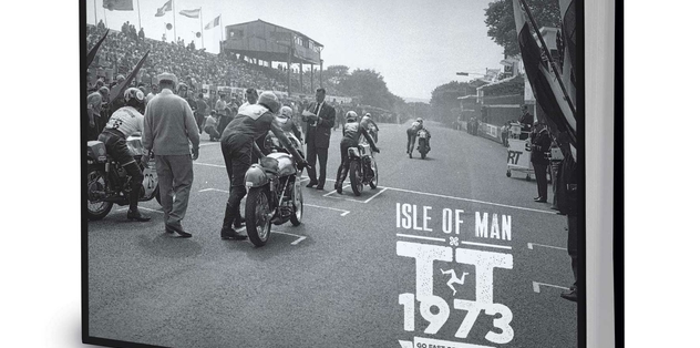 Isle of Man TT 1973 : un livre de photos inédites et 2 DVD