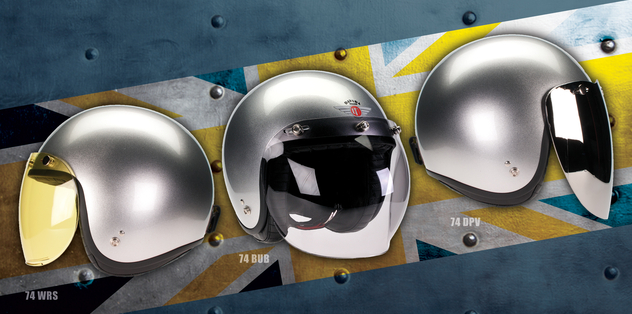 Nouvelles visières enveloppantes Davida pour les casques jet ouverts