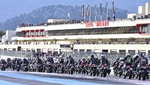 SRC, les parades anniversaires. Cette année la Suzuki GSX-R SRC, les parades anniversaires. Cette année la Suzuki GSX-R