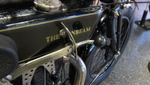 Le levier de vitesse de la Sumbeam de 1929