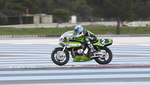 La Kawasaki n°2 du Team Hampe-Club 14 avec Christian Haquin au guidon à la poursuite des leaders