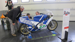 Pour les 15 ans de l'ICGP, c'est un retour au Ricard pour Eric Saul au guidon de la Yamaha d'Olivier Chevalier