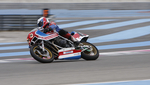 Encore l'un des maitres de ce championnat européen très relevé avec la Suzuki du Team Hollandais Roadrunner.